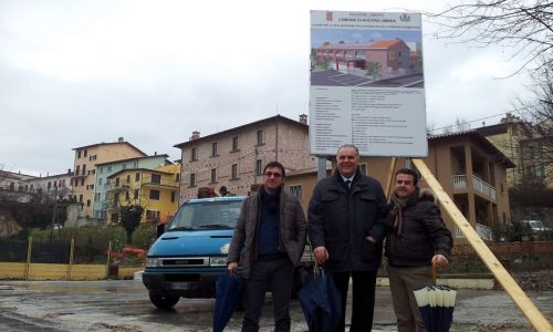 14 Gennaio 2014 – Nuove scuole elementari di Nocera Umbria: inizio dei lavori