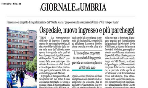 Giornale dell’Umbria 31 Maggio 2012