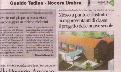 Corriere dell’Umbria 13 Marzo 2012
